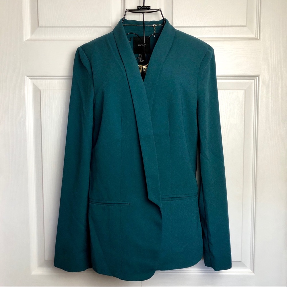Forever 21 hunter green blazer